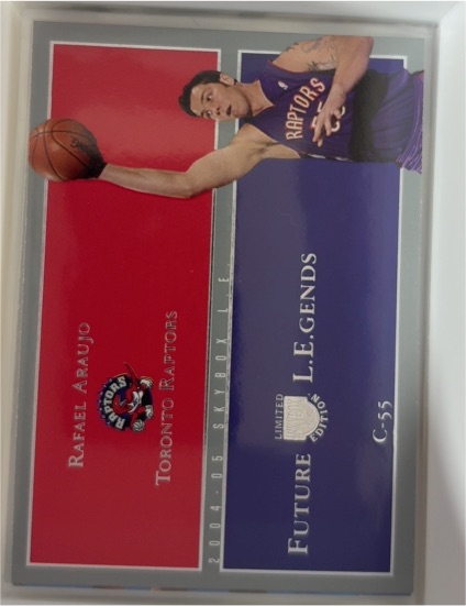 2004-05 SkyBox LE Future Legends #C-55 Rafael Araujo — front