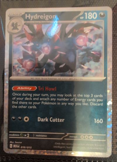2025 Pokémon McDonald's Promo #010 Hydreigon — front