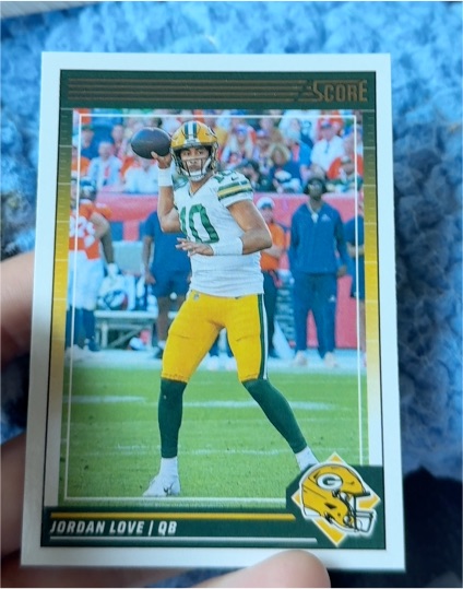 2024 Panini Score #102 Jordan Love — front