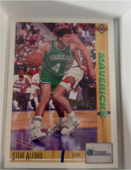 1991-92 Upper Deck #250 Steve Alford — front