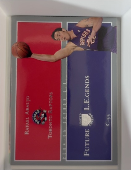 2004-05 SkyBox LE Future Legends #FL-RA Rafael Araujo — front