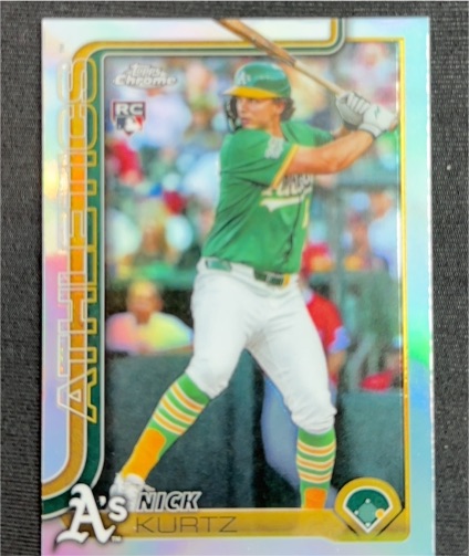 2025 Topps Chrome Update #USC178 Nick Kurtz — front