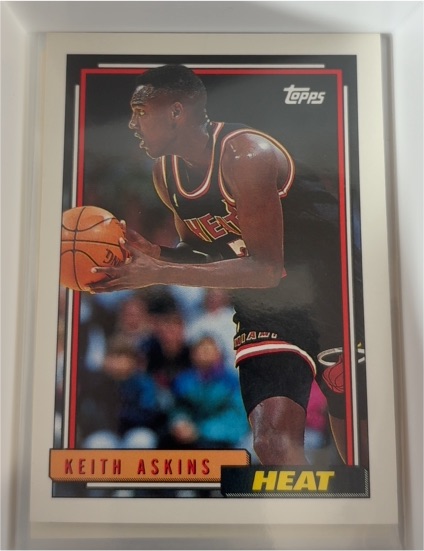 1992-93 Topps #273 Keith Askins — front