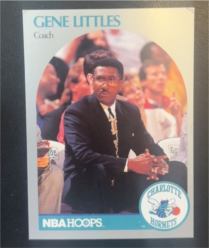 1990-91 NBA Hoops #307 Gene Littles — front