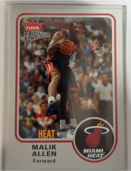 2002-03 Fleer Platinum #82 Malik Allen — front