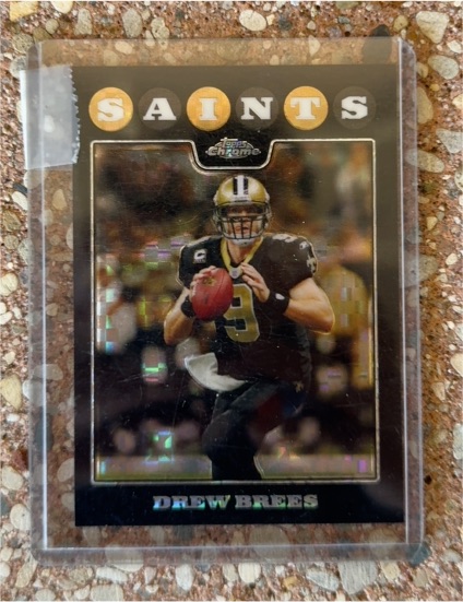 2008 Topps Chrome #TC1 Drew Brees — front
