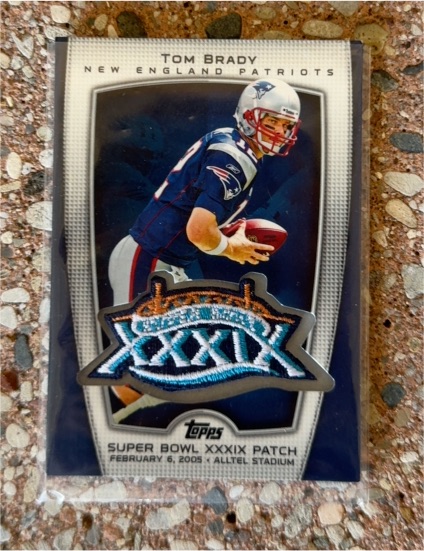 2010 Topps Super Bowl XXXIX #LPC-37 Tom Brady — front