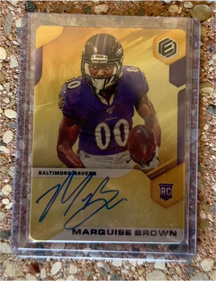 2019 Panini Elements #168 Marquise Brown — front