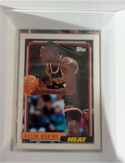 1992-93 Topps #273 Keith Askins Miami Heat — front