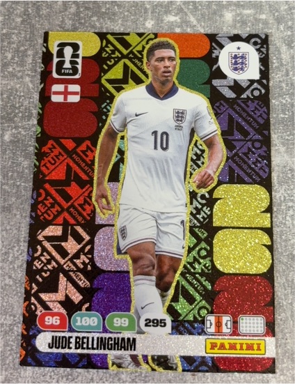 2026 Panini Adrenalyn FIFA #295 Jude Bellingham Momentum — front