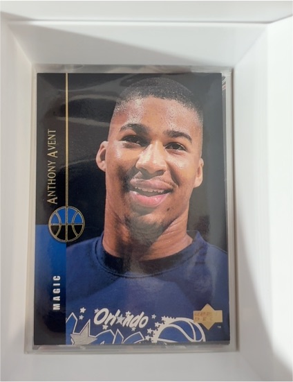 1994-95 Upper Deck #154 Anthony Avent — front