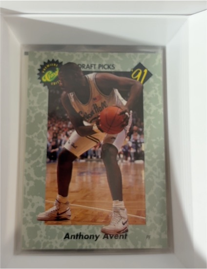 1991 Classic Draft Picks #9 Anthony Avent — front
