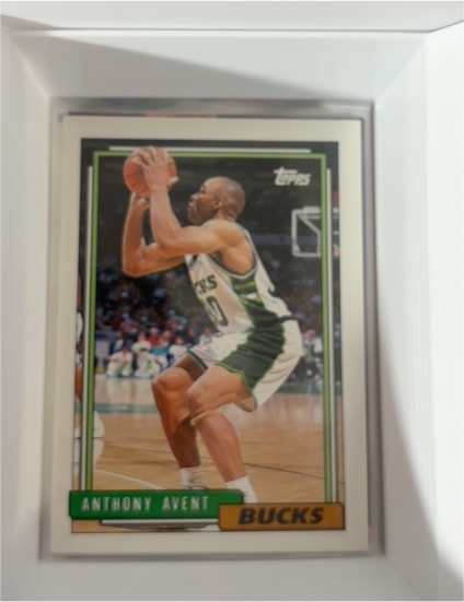 1992-93 Topps #321 Anthony Avent — front