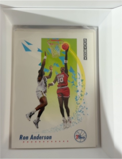 1991-92 SkyBox #210 Ron Anderson — front