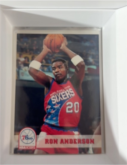 1993-94 NBA Hoops #161 Ron Anderson — front