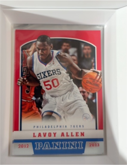 2012-13 Panini #247 Lavoy Allen — front
