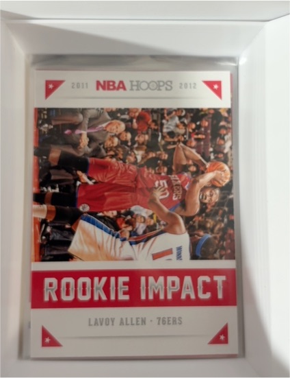 2011-12 Panini NBA Hoops #28 LaVoy Allen Rookie Impact — front
