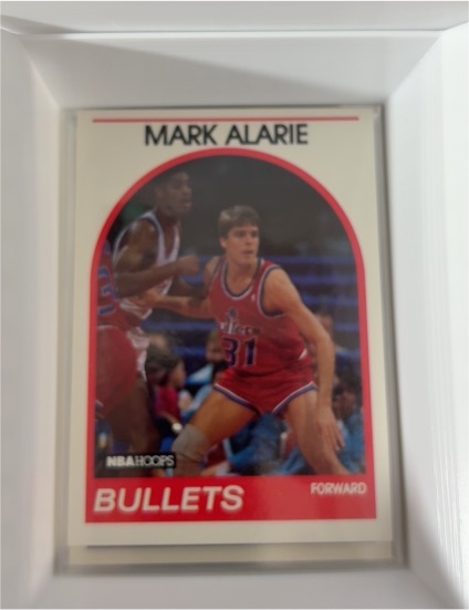 1989 NBA Hoops #94 Mark Alarie — front