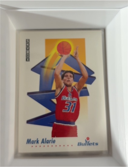 1991 SkyBox #287 Mark Alarie — front