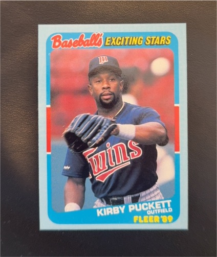 1989 Fleer Baseball's Exciting Stars #34 Kirby Puckett — front