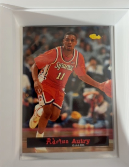 1994 Classic Draft #25 Adrian Autry Syracuse Orangemen — front