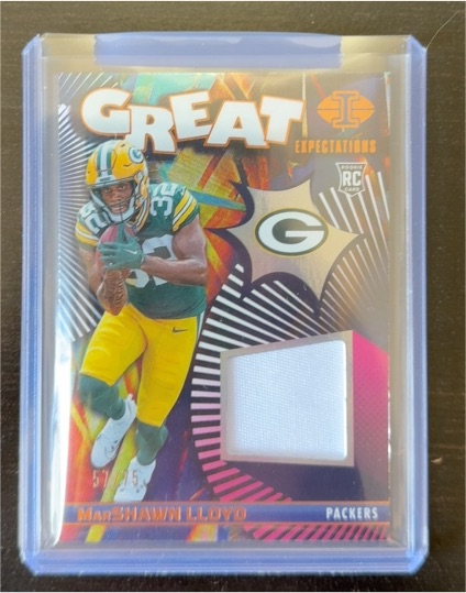 2024 Panini Illusions #GE-MLD MarShawn Lloyd Great Expectations — front