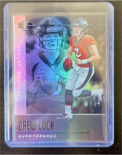 2019 Panini Illusions #4 Drew Lock — front