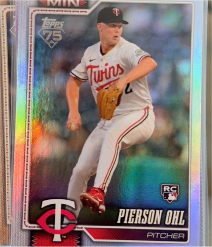 2026 Topps Series 1 #321 Pierson Ohl — front