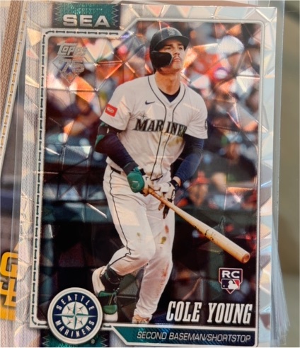 2026 Topps Series 1 #129 Cole Young — front