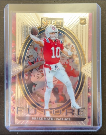 2024 Panini Select #5 Drake Maye Select Future — front