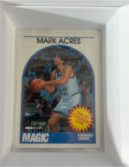 1989-90 NBA Hoops #307 Mark Acres — front
