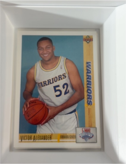 1991-92 Upper Deck #10 Victor Alexander — front