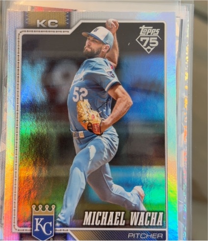 2026 Topps Series 1 #190 Michael Wacha — front