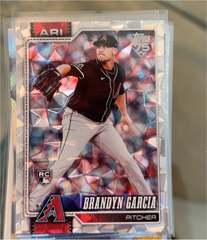 2026 Topps Series 1 #163 Brandyn Garcia — front