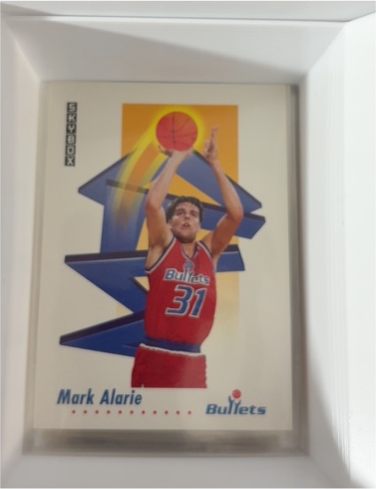 1991 SkyBox #287 Mark Alarie — front