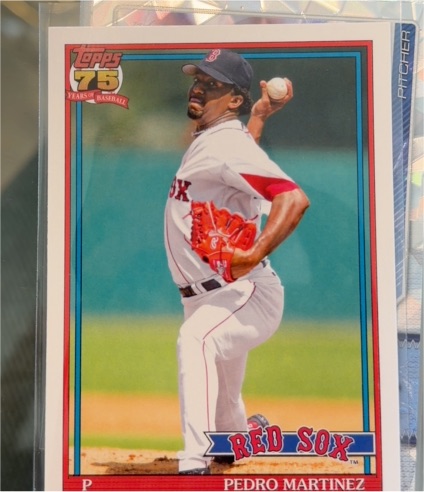 2026 Topps Series 1 1991 Throwback Anniversary #T91-75 Pedro Martinez — front