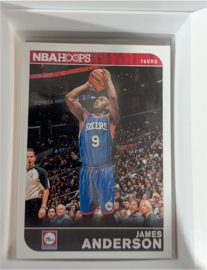 2014-15 Panini NBA Hoops #189 James Anderson — front
