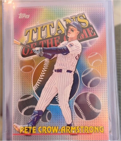 2026 Topps Series 1 #TOG-13 Pete Crow-Armstrong Titans Of The Game — front