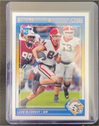 2024 Score #328 Ladd McConkey — front