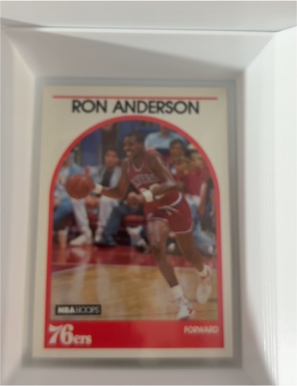 1989-90 Hoops #32 Ron Anderson — front