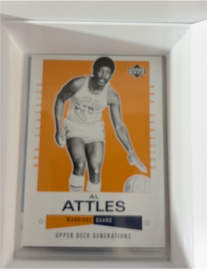 2002 Upper Deck Generations Al Attles — front