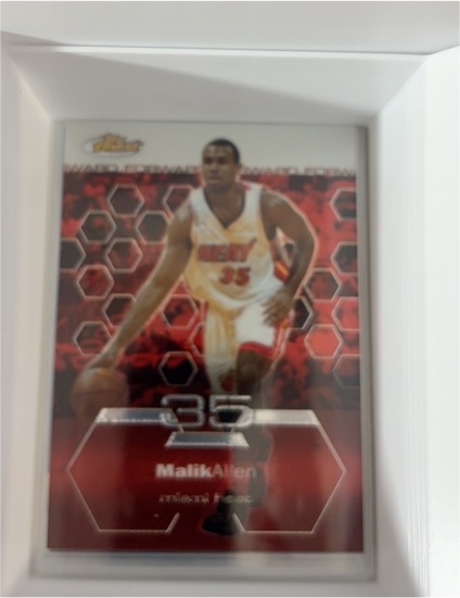 2002-03 Topps Finest #80 Malik Allen — front