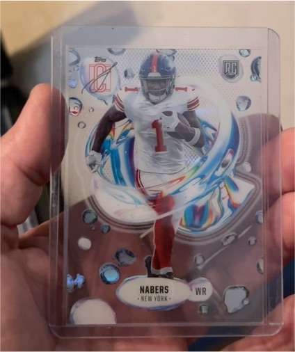 2024 Topps Signature Class Fluidity #F-7 Malik Nabers — front