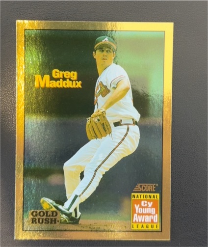 1994 Score Gold Rush #634 Greg Maddux — front