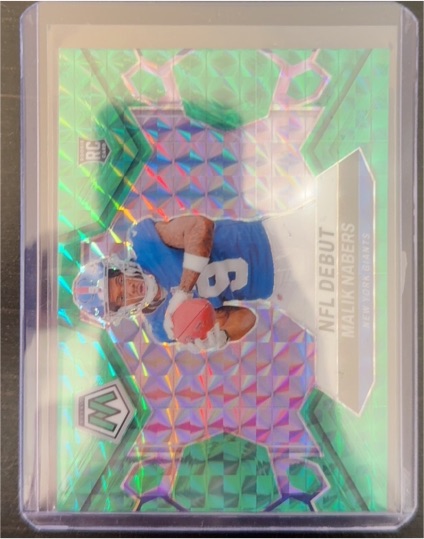 2024 Panini Mosaic NFL Debut #284 Malik Nabers — front