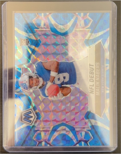 2024 Panini Mosaic NFL Debut #284 Malik Nabers — front