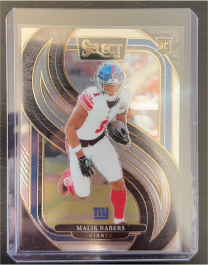 2024 Panini Select #116 Malik Nabers — front