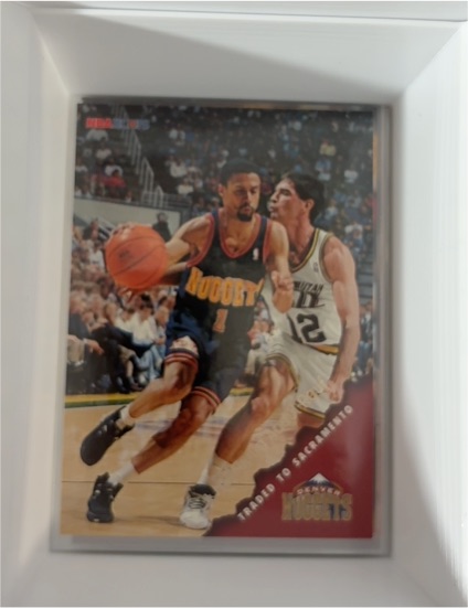 1996-97 Topps #39 Mahmoud Abdul-Rauf — front