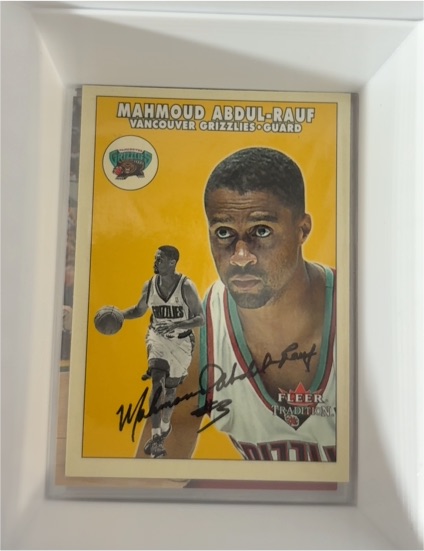 2000-01 Fleer Tradition #65 Mahmoud Abdul-Rauf — front