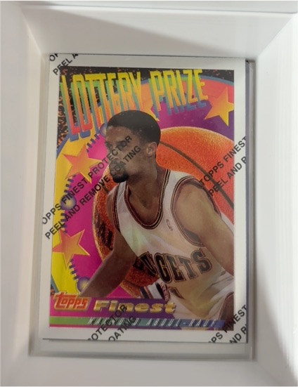 1994-95 Topps Finest Lottery Prize #LP10 Mahmoud Abdul-Rauf — front